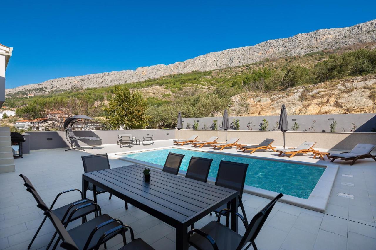 Luxury Apartment Lorena - Private Heated Pool - Jesenice  Eksteriør bilde